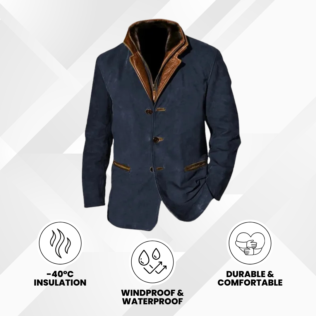 Clooney - high quality all day comfort leather jacket