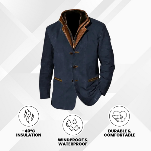 Clooney - high quality all day comfort leather jacket