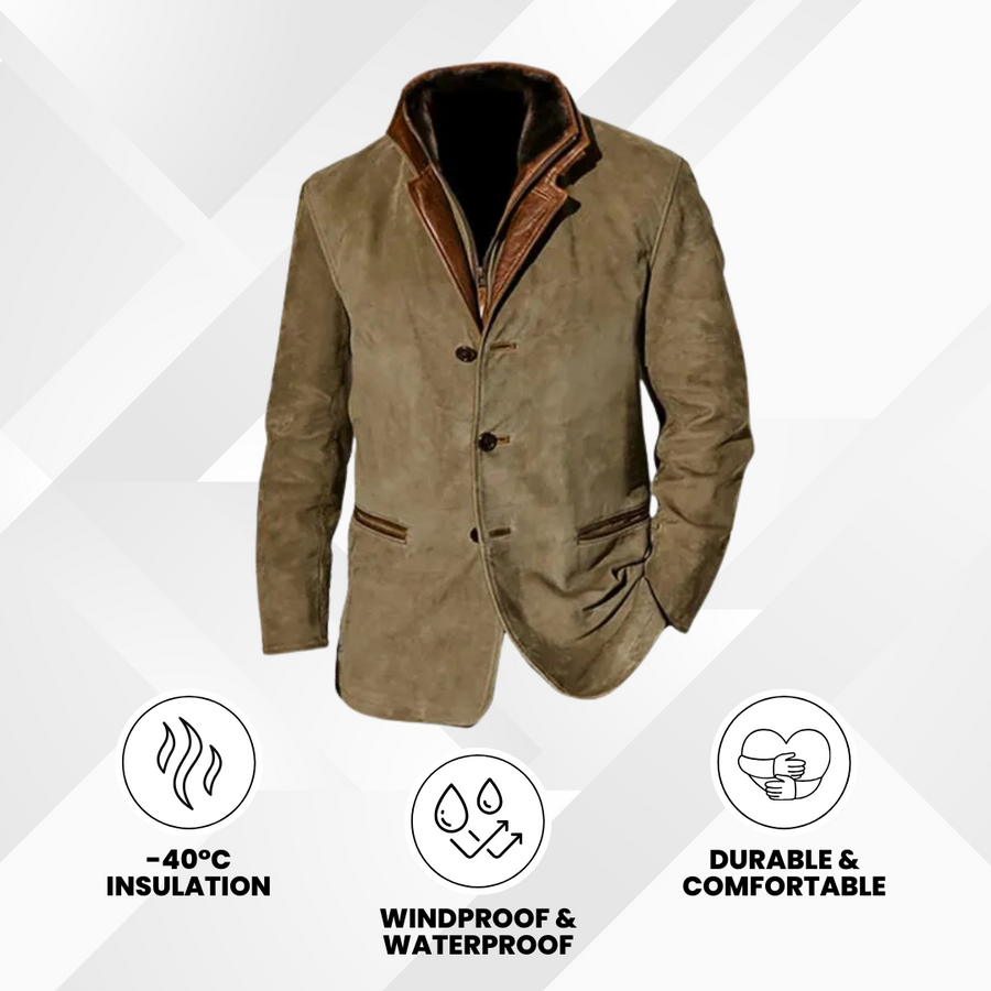 Clooney - high quality all day leather jacket