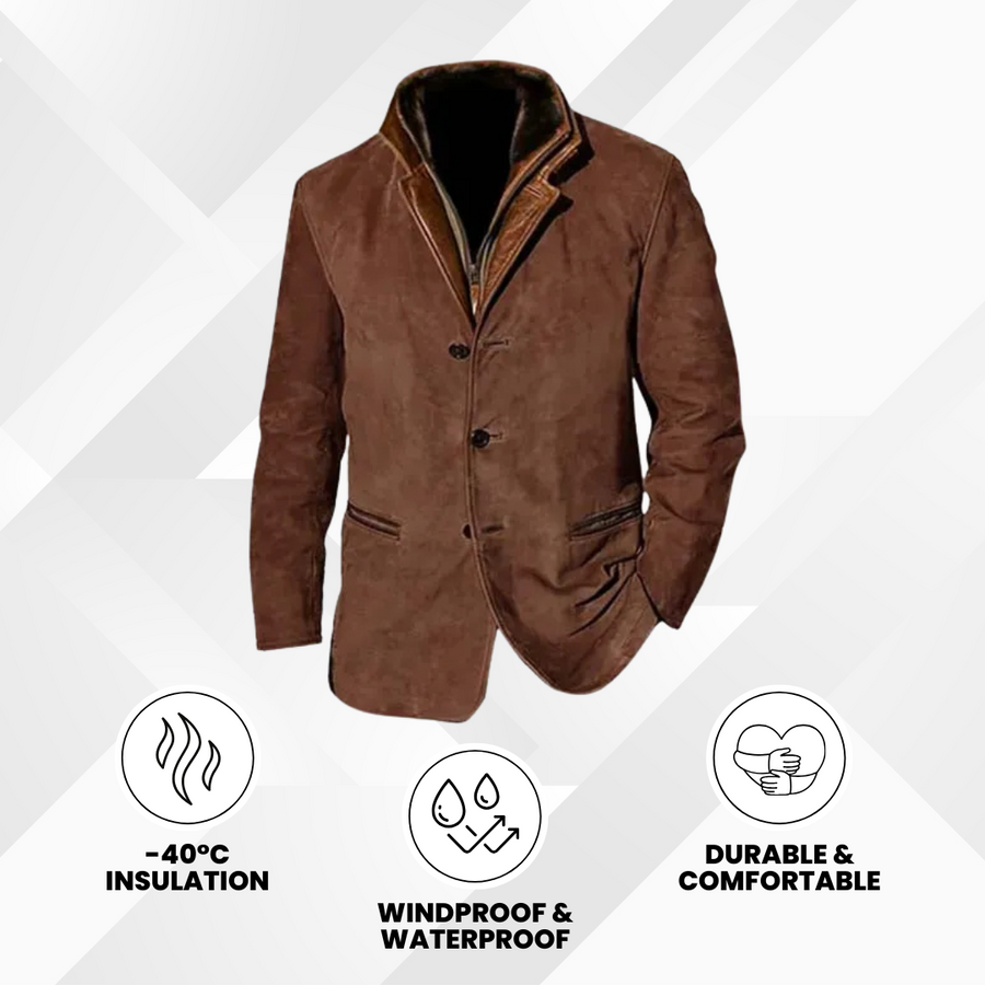 Clooney - high quality all day comfort leather jacket
