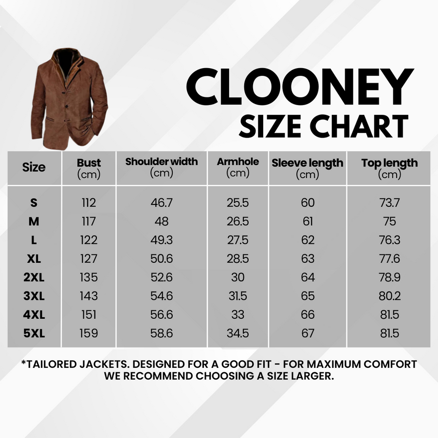 Clooney - high quality all day leather jacket