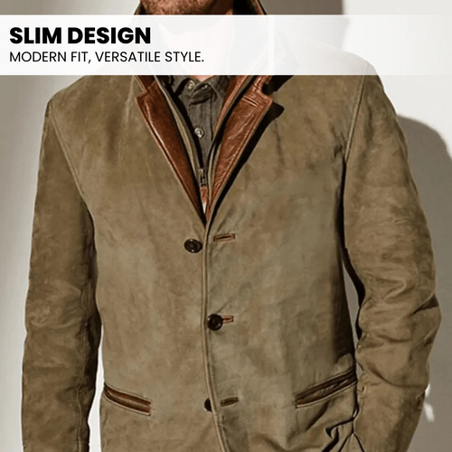 Clooney - high quality all day leather jacket