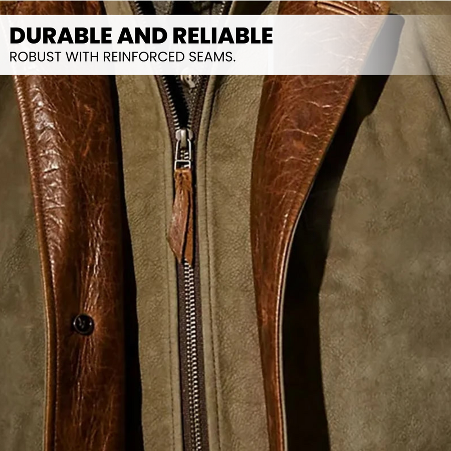 Clooney - high quality all day leather jacket