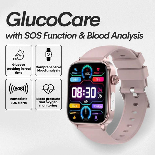 GlucoCare SOS - with Fall Detection and Blood Glucose measurement
