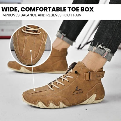 Alpaka - orthopedic, waterproof & non-slip leather barefoot shoes