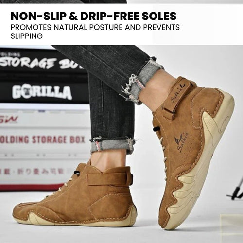 Alpaka - orthopedic, waterproof & non-slip leather barefoot shoes