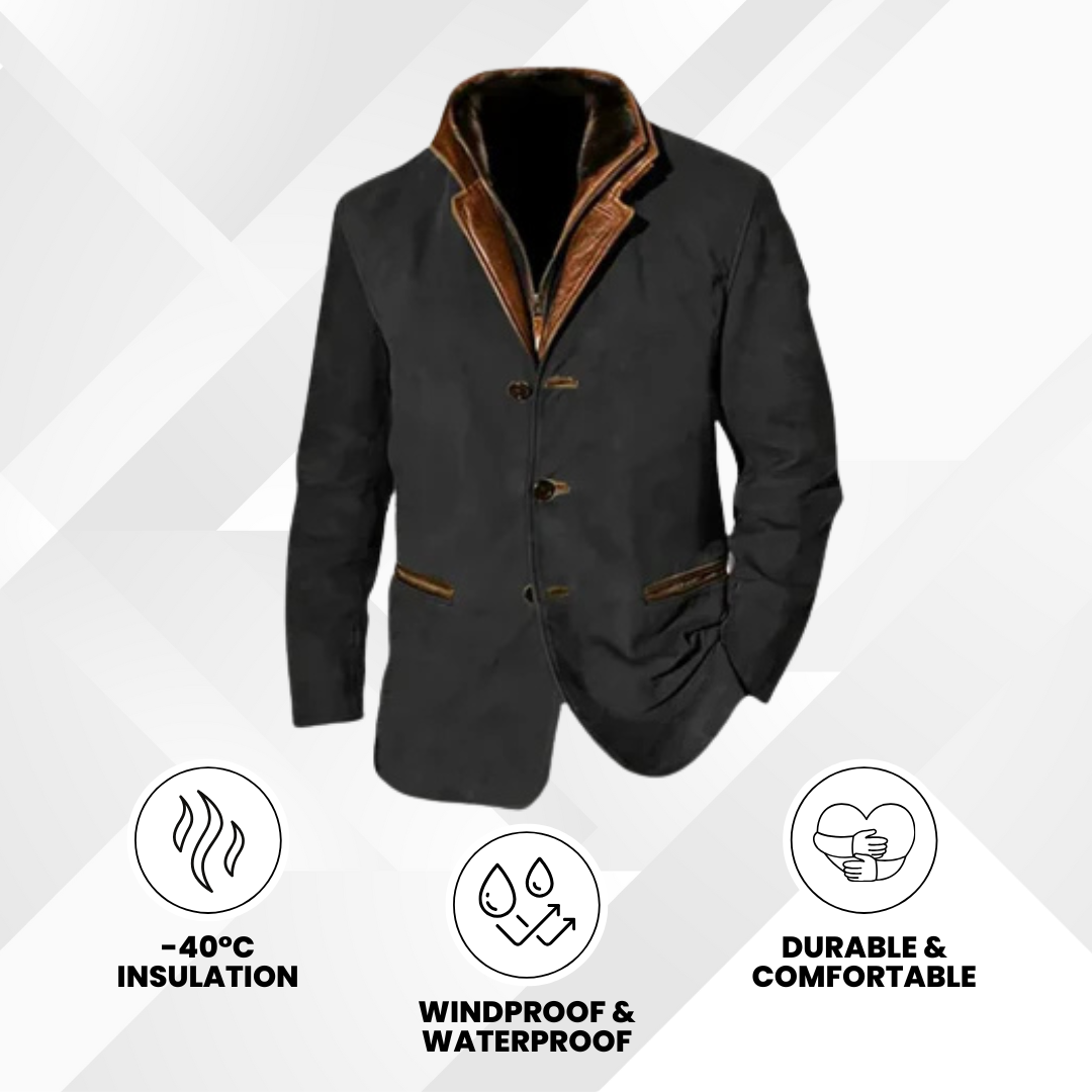 Clooney - high quality all day comfort leather jacket