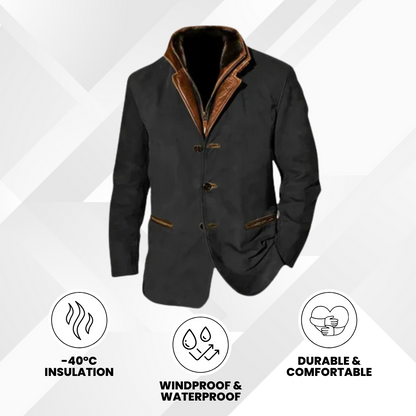 Clooney - high quality all day leather jacket