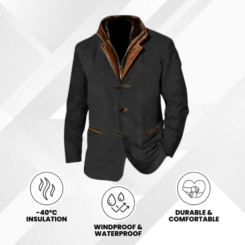 Clooney - high quality all day leather jacket