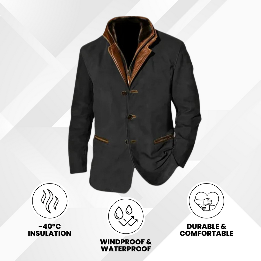 Clooney - high quality all day leather jacket