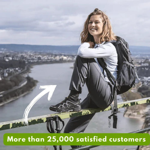 OrthoTrekking Fit – Healthy walking and hiking shoes for more exercise & weight loss