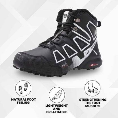 OrthoTrekking Pro - ergonomic pain-relieving trekking and hiking shoes for autumn and winter