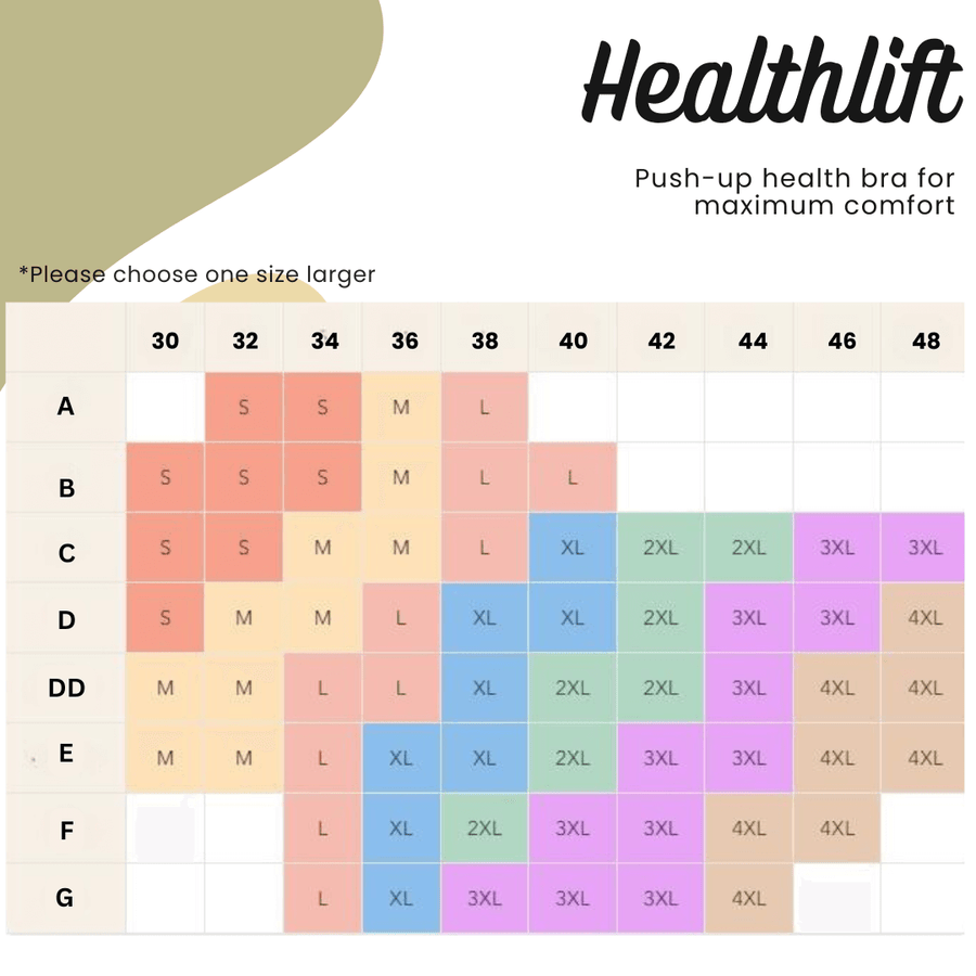 Healthlift™: Ergonomic & Comfortable Push-Up Bra| (Buy 1 get 1 free)